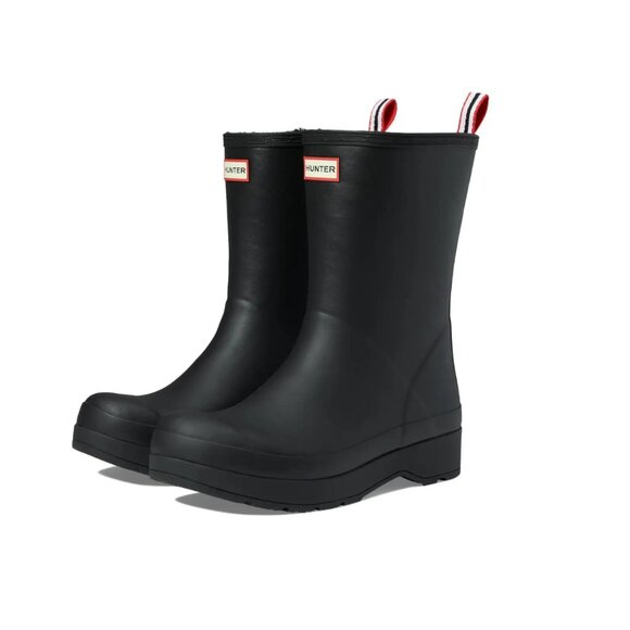 🆕 Hunter Mid Sherpa Insulated Play Waterproof Rain & Snow Synthetic Mens Boots - Picture 7 of 9